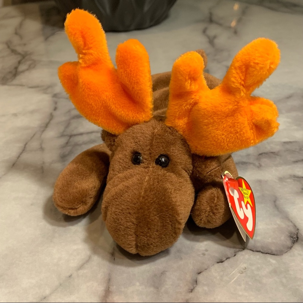 Ty Beanie Babies Chocolate The Moose